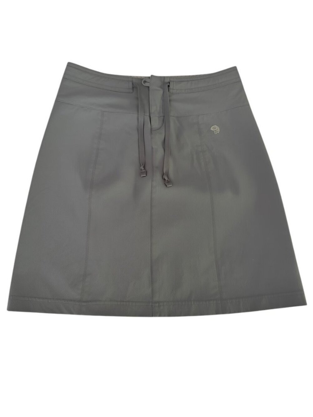 MOUNTAIN HARDWEAR Grey Nylon Stretch Hiking Outdoor Travel Skirt size 2